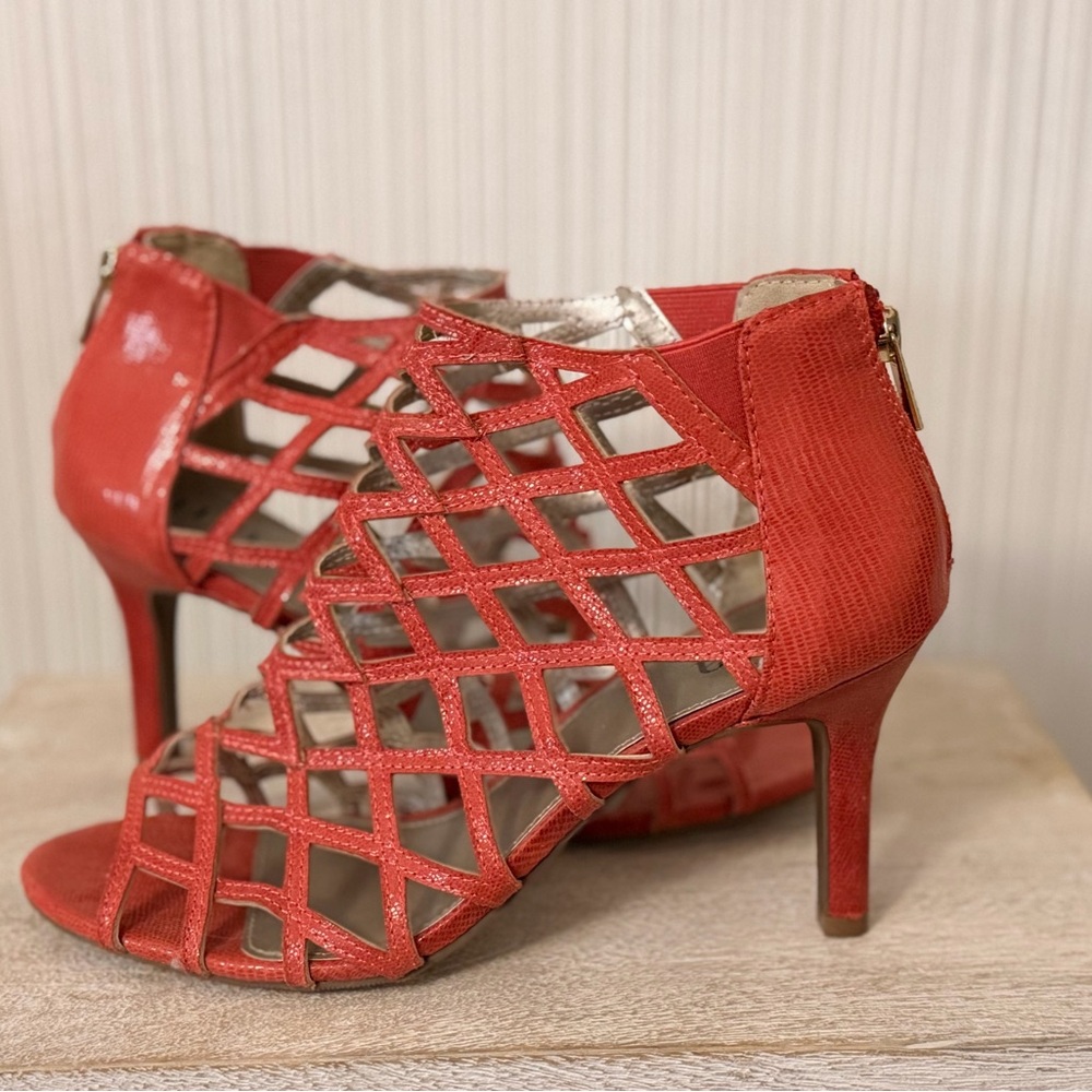 a.n.a Red Caged Heels